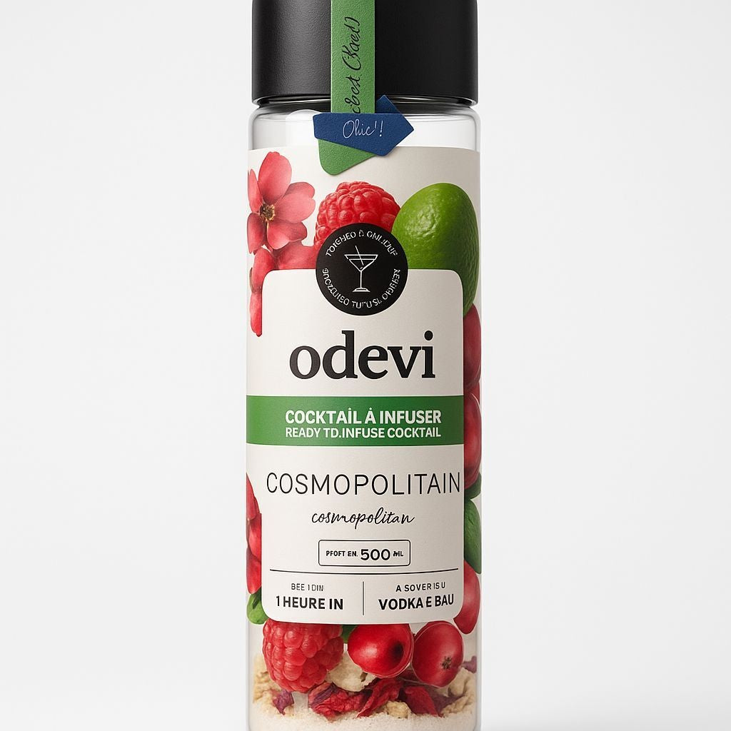 COSMOPOLITAIN COCKTAIL À INFUSER