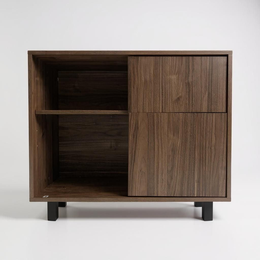 CABINET NATURAL WALNUT