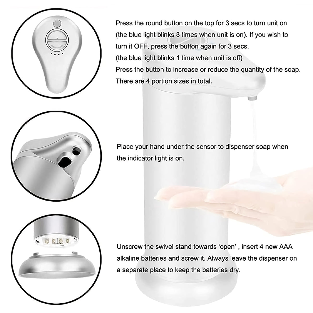 AUTOMATIC SOAP DISPENSER