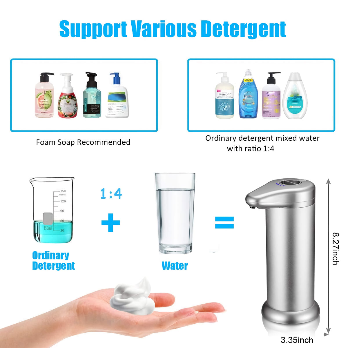 AUTOMATIC SOAP DISPENSER