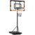 PORTABLE ADJUSTABLE HEIGHT BASKETBALL SET