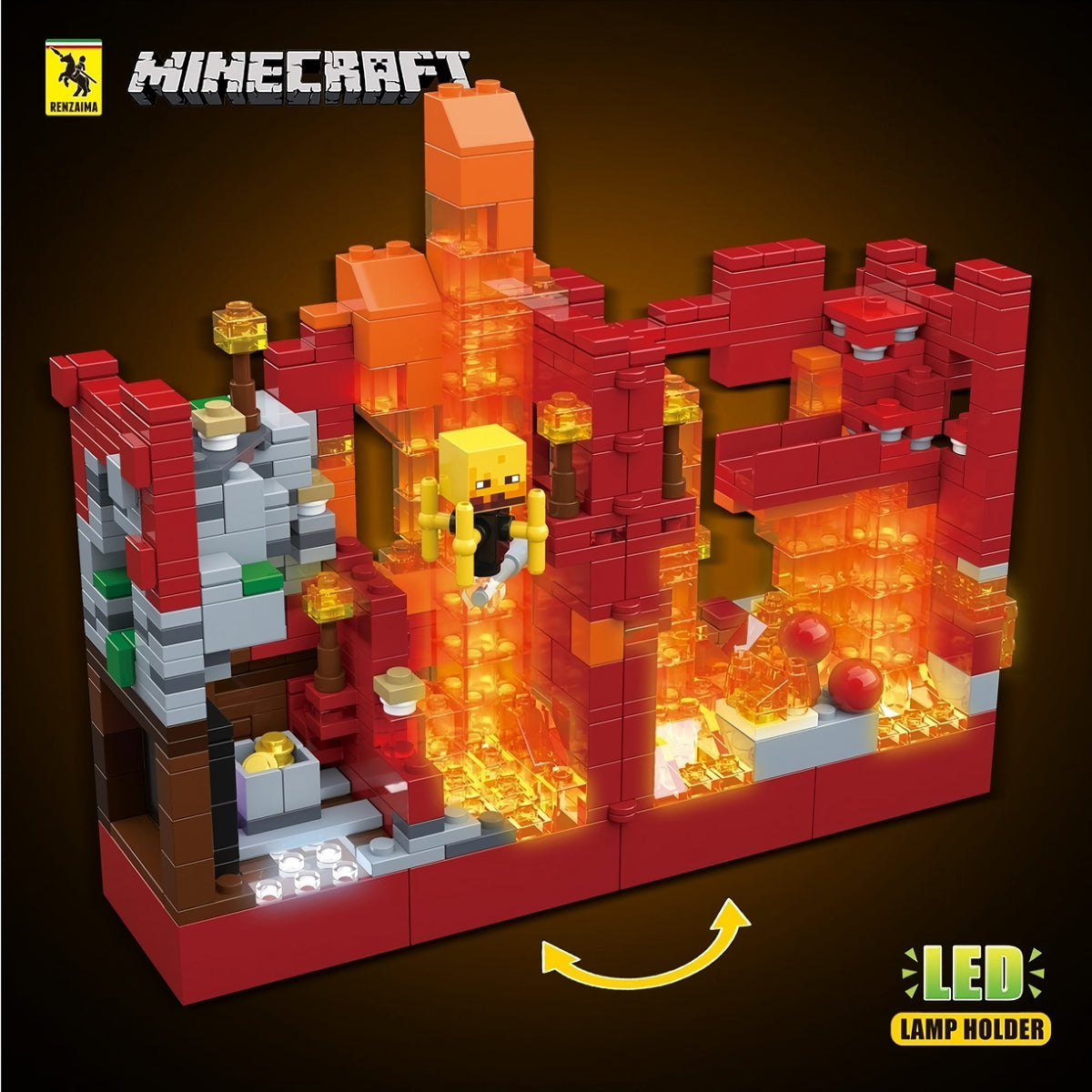 BUILDING BLOCKS WITH LED