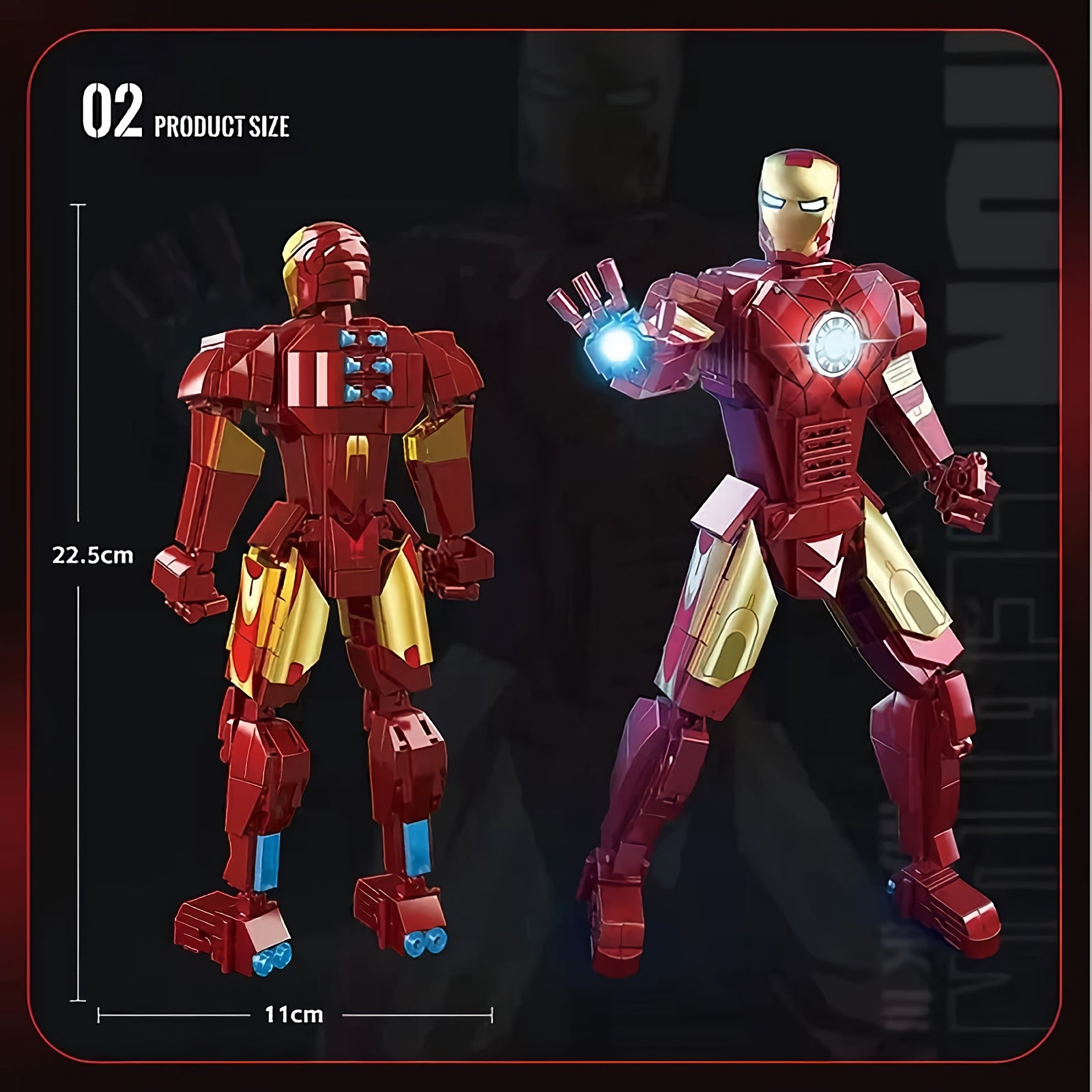 IRON LEGION MARK DIY BUILDING TOY