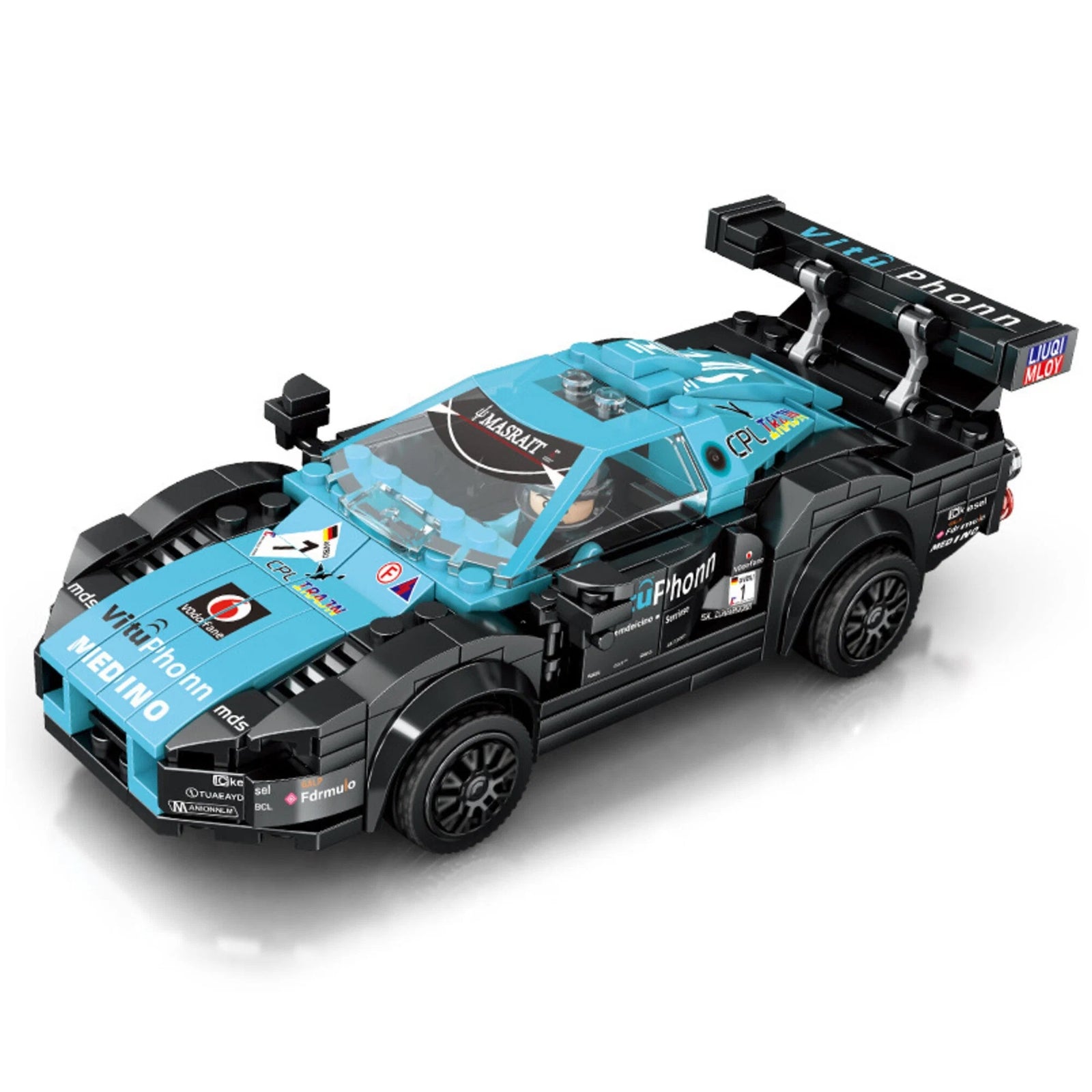 CAR BUILDING BLOCKS SET