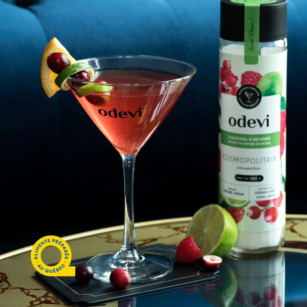 COSMOPOLITAIN COCKTAIL À INFUSER