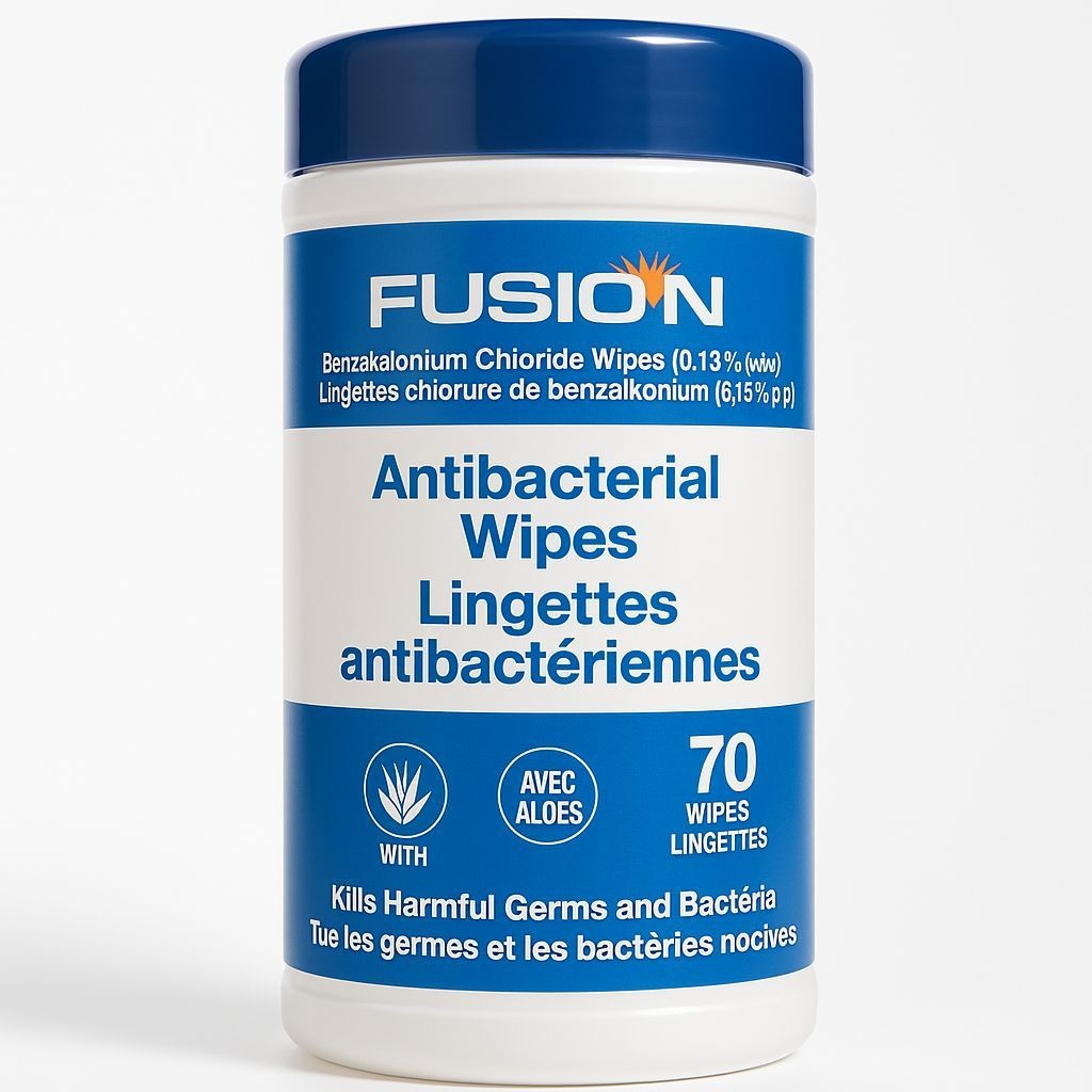 ANTIBACTERIAL WIPES - 24 PER BOX