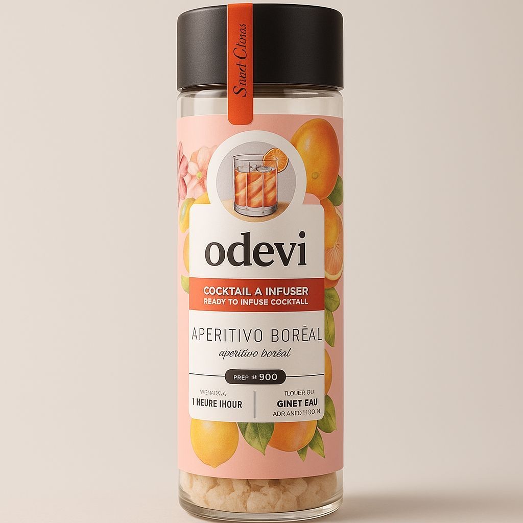 APERITIVO BORÉAL COCKTAIL À INFUSER