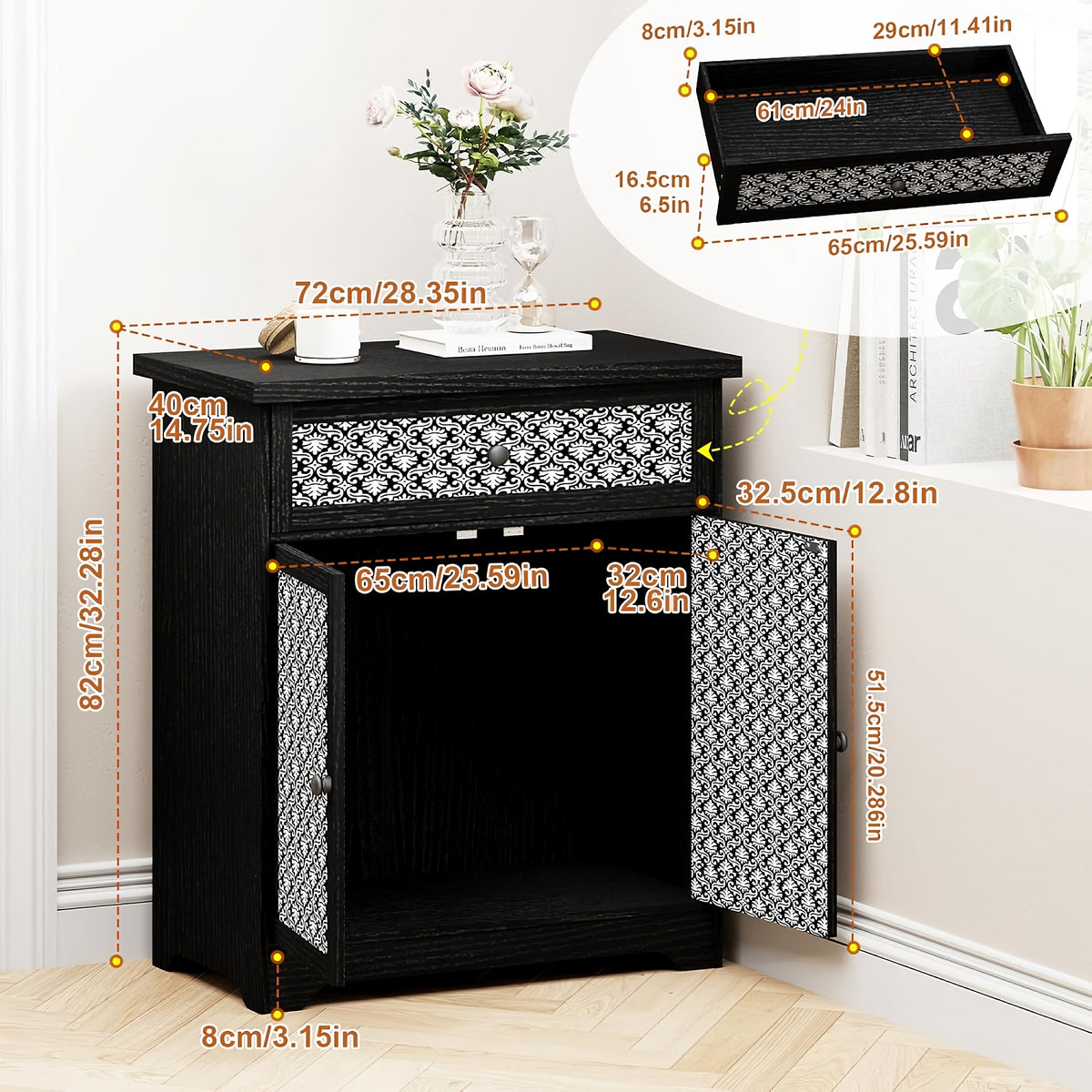 Sideboard Cabinet with Drawer