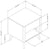 1-Drawer Wood Veneer Nightstand